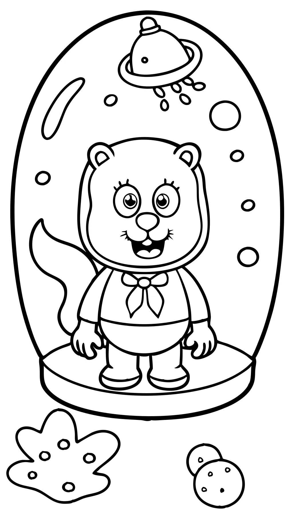 sandy cheeks coloring pages